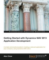 book Getting Started with Dynamics NAV 2013 Application Development