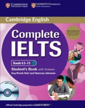 book Complete IELTS Bands 6.5-7.5 Student's Pack