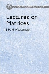 book Lectures on Matrices