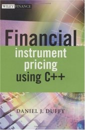 book Financial Instrument Pricing Using C++