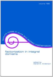 book Factorization in Integral Domains