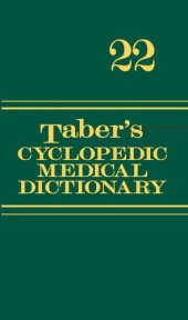 book Taber's Cyclopedic Medical Dictionary