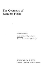 book The Geometry of Random Fields