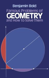 book Famous Problems of Geometry and How to Solve Them