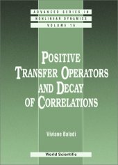 book Positive Transfer Operators and Decay of Correlations