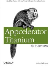 book Appcelerator Titanium: Up and Running