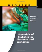 book Essentials of Statistics for Business and Economics, Revised