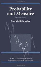 book Probability and Measure