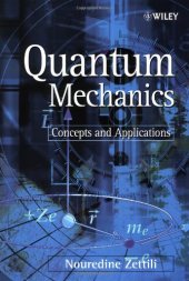 book Quantum Mechanics: Concepts and Applications