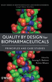 book Quality by Design for Biopharmaceuticals: Principles and Case Studies