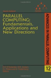 book Parallel Computing: Fundamentals, Applications and New Directions, Volume 12