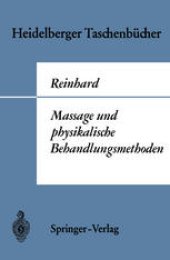 book Massage und physikalische Behandlungsmethoden