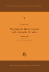 book Magnetische Kernresonanz und Chemische Struktur