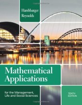 book Mathematical Applications for the Management, Life, and Social Sciences