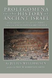 book Prolegomena to the History of Ancient Israel