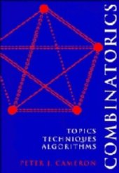 book Combinatorics: Topics, Techniques, Algorithms