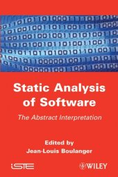 book Static Analysis of Software: The Abstract Interpretation