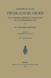 book Einführung in die Physikalische Chemie für Biochemiker, Mediziner, Pharmazeuten und Naturwissenschaftler