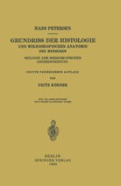 book Grundriss der Histologie und Mikroskopischen Anatomie des Menschen: Biologie der Mikroskopischen Grössenordnung