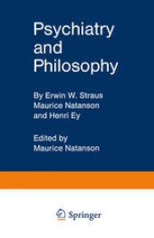 book Psychiatry and Philosophy