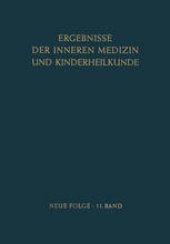 book Ergebnisse der Inneren Medizin und Kinderheilkunde: Neue Folge