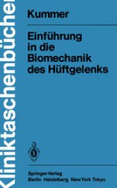 book Einführung in die Biomechanik des Hüftgelenks