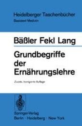 book Grundbegriffe der Ernährungslehre