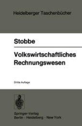 book Volkswirtschaftliches Rechnungswesen