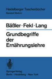 book Grundbegriffe der Ernährungslehre