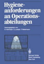 book Hygieneanforderungen an Operationsabteilungen