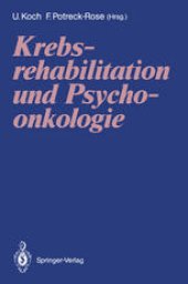 book Krebsrehabilitation und Psychoonkologie