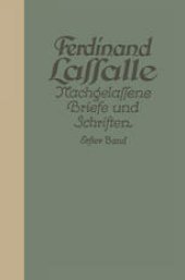 book Briefe von und an Lassalle bis 1848