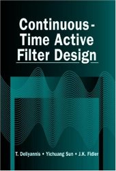 book Fidler Continuous-Time Active Filter Design