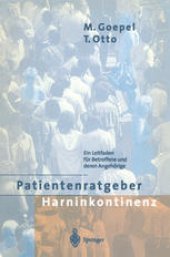 book Patientenratgeber Harninkontinenz: Ein Leitfaden für Betroffene, deren Angehörige und Pflegepersonen