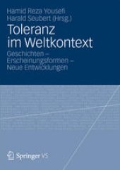 book Toleranz im Weltkontext: Geschichten - Erscheinungsformen - Neue Entwicklungen