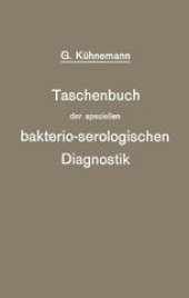 book Taschenbuch der speziellen bakterio-serologischen Diagnostik