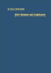 book Ueber Harmonie und Complication