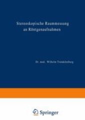 book Stereoskopische Raummessung an Röntgenaufnahmen