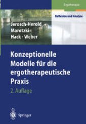 book Konzeptionelle Modelle für die ergotherapeutische Praxis