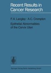 book Epithelial Abnormalities of the Cervix Uteri