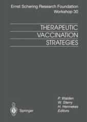 book Therapeutic Vaccination Strategies