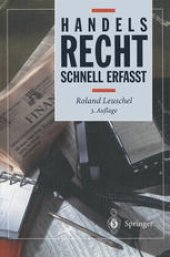 book Handelsrecht: Schnell erfaßt