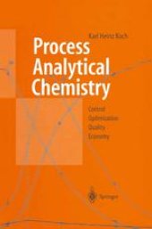 book Process Analytical Chemistry: Control, Optimization, Quality, Economy