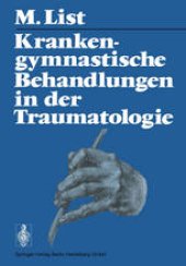 book Krankengymnastische Behandlungen in der Traumatologie