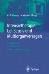 book Intensivtherapie bei Sepsis und Multiorganversagen