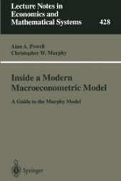 book Inside a Modern Macroeconometric Model: A Guide to the Murphy Model