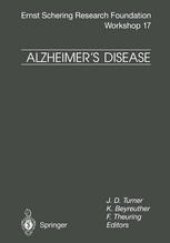 book Alzheimer’s Disease: Etiological Mechanisms and Therapeutic Possibilities