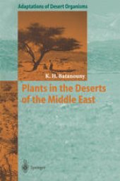 book Plants in the Deserts of the Middle East