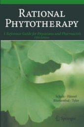 book Rational Phytotherapy: A Reference Guide for Physicians and Pharmacists