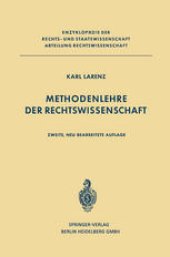 book Methodenlehre der Rechtswissenschaft